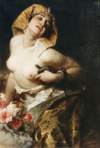 Cléopâtre - Gyula Benczúr